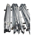 Poteaux à vis hélicoïdale réglables pour ventilation à l&#39;eau Ductwork